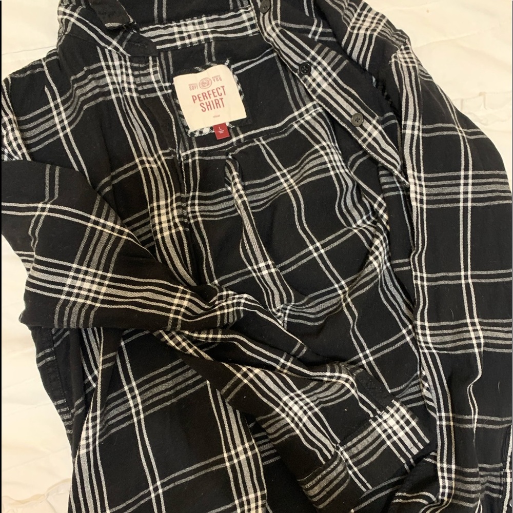 Black and White Flannel
